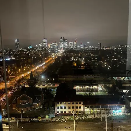 Kasprzaka Beautiful City View Apartament Varsavia Esterno foto